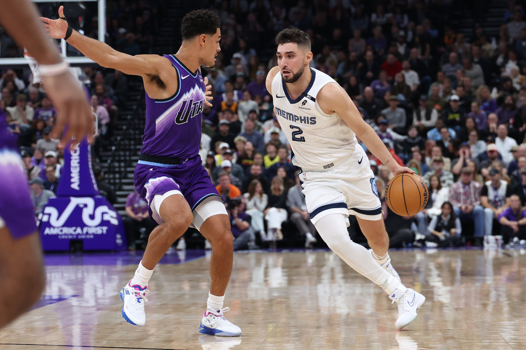 Grizzlies outlast Jazz for second win in four games over Utah
